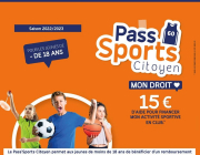 Pass sport saison 2022-2023